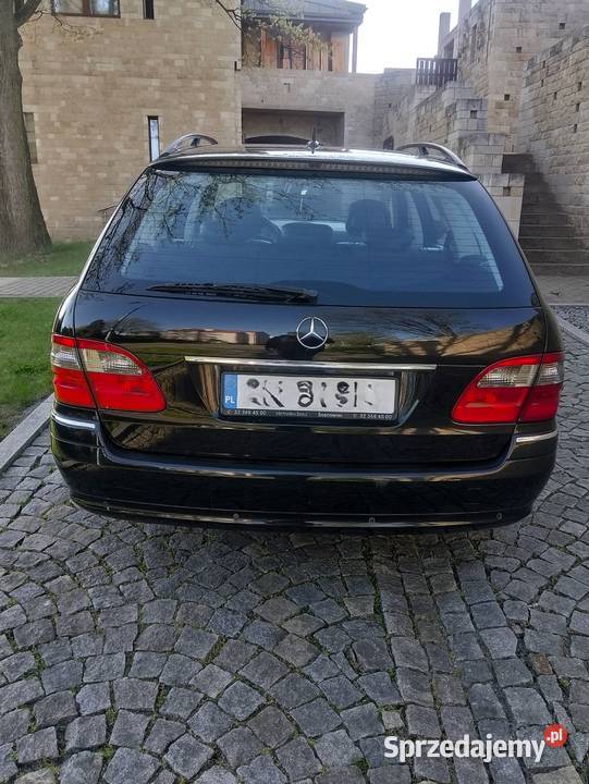 Mercedes w211 E220 zadbany doinwestowany skórzana tapicerka Klasa E śląskie Sosnowiec