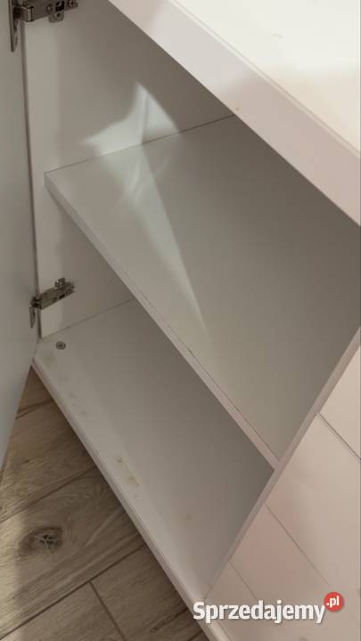 Biała duża komoda solidna odbiór Włodawa sprzedam