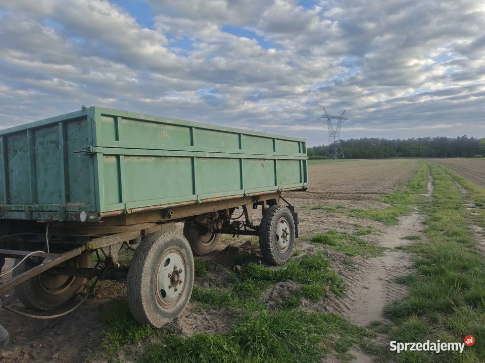 Przyczepa wywrotka nieuszkodzony Grudziądz
