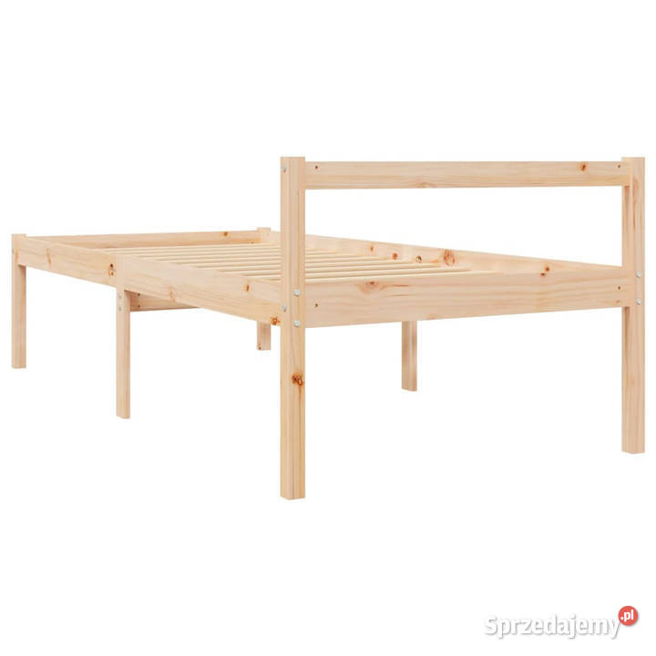Łóżko seniora lite drewno sosnowe 100x200 Warszawa
