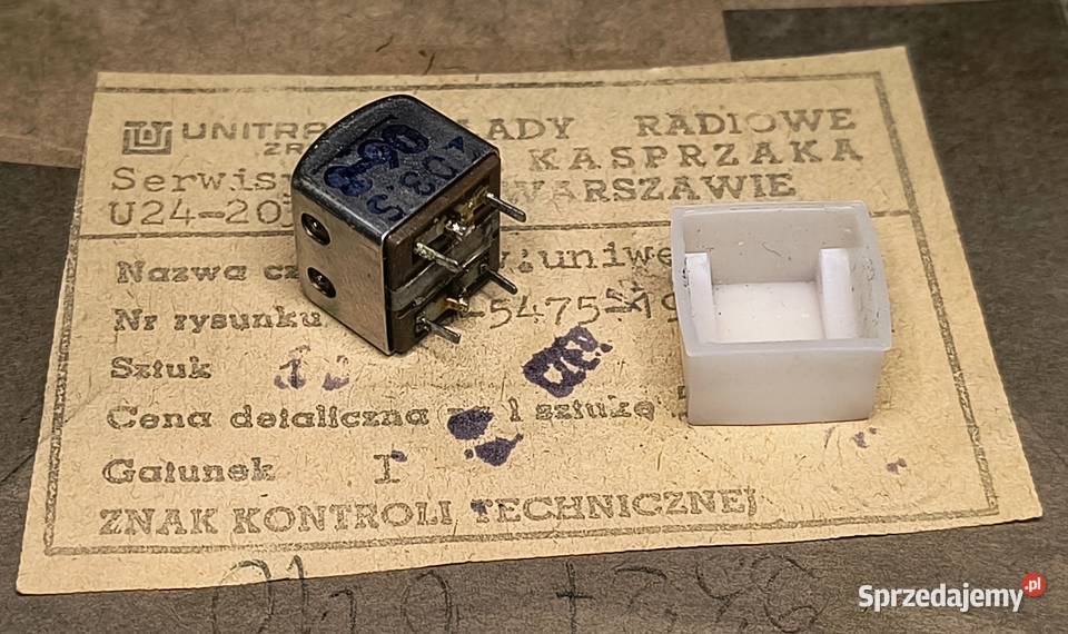 Głowica magnetofonowa U24203S ZRK Unitra Części i akcesoria pomorskie Gdańsk