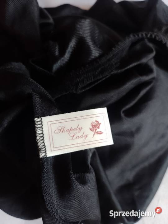 4042 LXL Czarna półhalka pod spódnicę z Londynu Kraków sprzedam