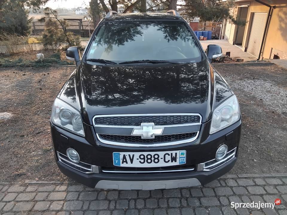 Chevrolet Captiva 4x4 20d 150 2010r full 7 os czujnik parkowania Białystok