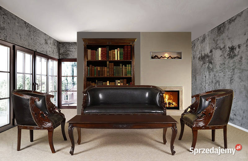 Nowa kanapa sofa łabędź empire 83101a Września