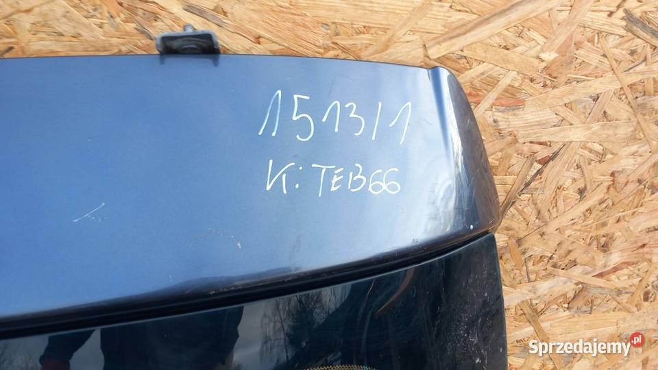 RENAULT MEGANE III HB KLAPA TYŁ TEB66 Zbierkowo
