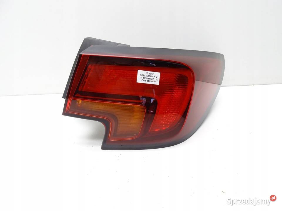 LAMPA PRAWA PRAWY TYŁ TYLNA W BŁOTNIK OPEL ASTRA