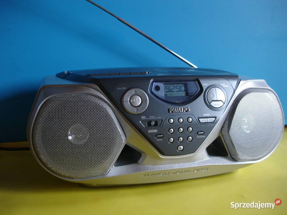 Radiomagnetofon z CD PHILIPS AZ1505 Audio Zielona Góra