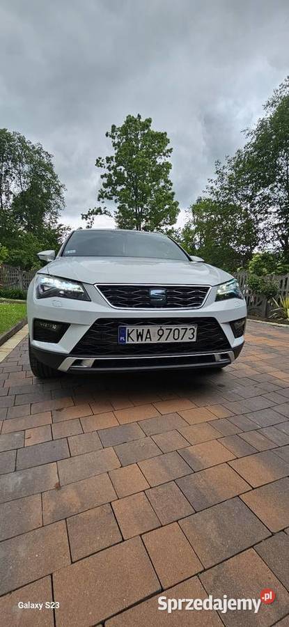 Seat Ateca 14 Eco benzyna Xcellence 2017r światła LED Przytkowice