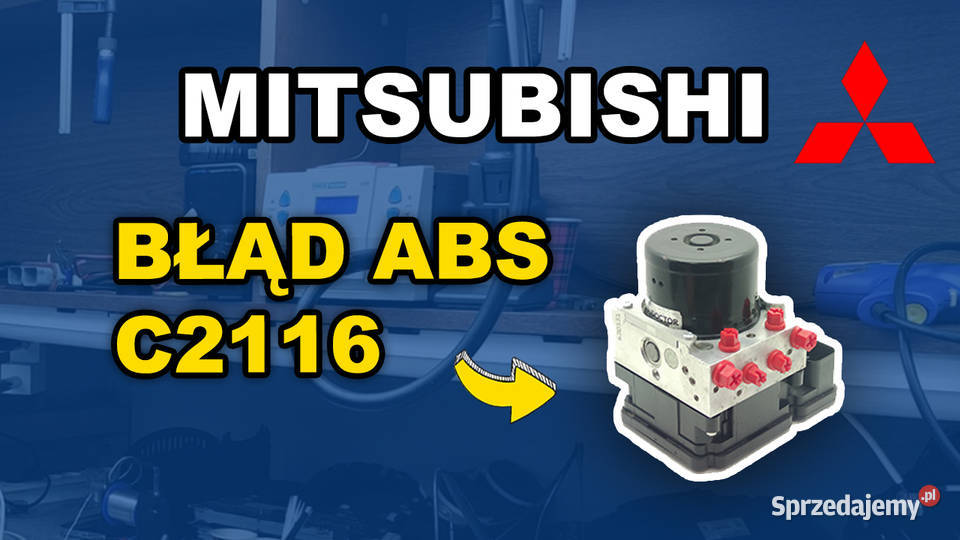 Pompa ABS mitshubishi C2116 4670A265 06210950443 osobowe Mysłowice