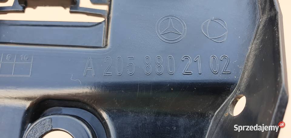 MERCEDES C KLASA W205 ŚLIZG ZDERZAKA PRAWY TYŁ Bieleń