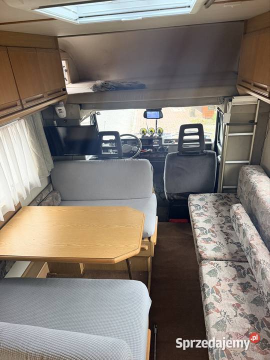 Kamper Fiat Ducato 25D zabytkowe tablice Warszawa