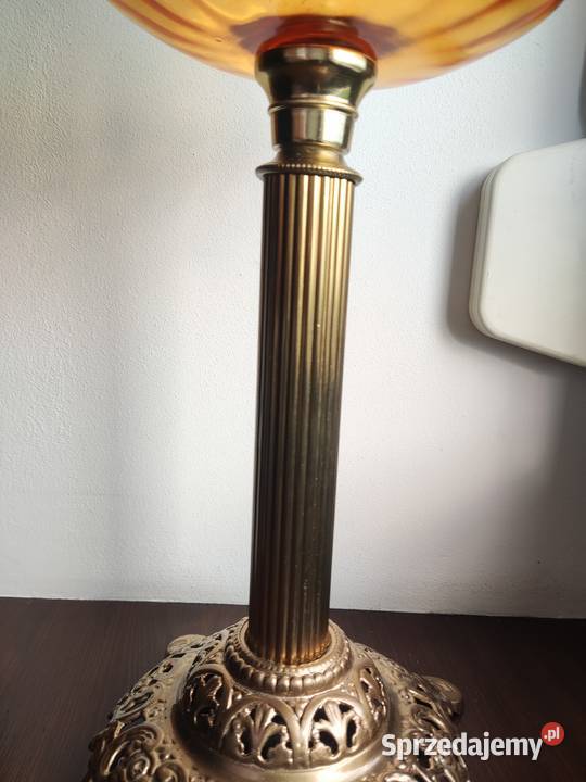 Stara francuska lampa naftowa 663 XIX wiek Kraków
