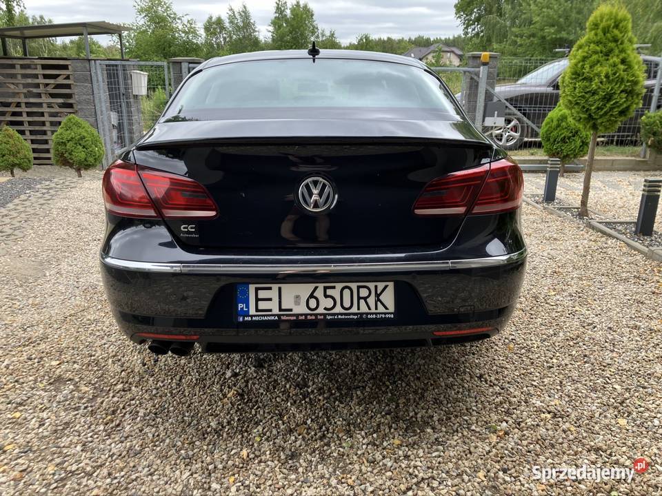 Volkswagen CC 14 tsi salon serwisowany 160KM łódzkie Zgierz