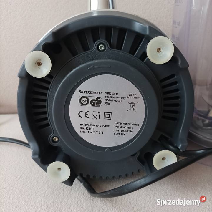 Blender kielichowy Silver Crest moc 600W Stronie Śląskie sprzedam