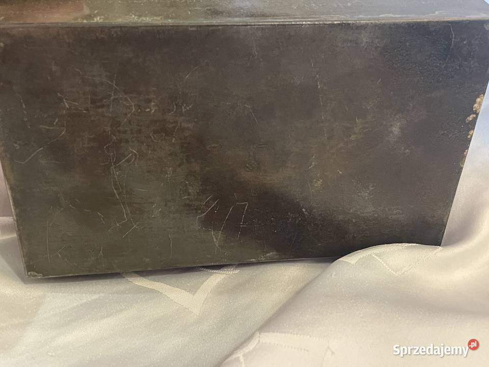 Metalowa kasetka III Rzesza KRIM 1941 Kraków sprzedam