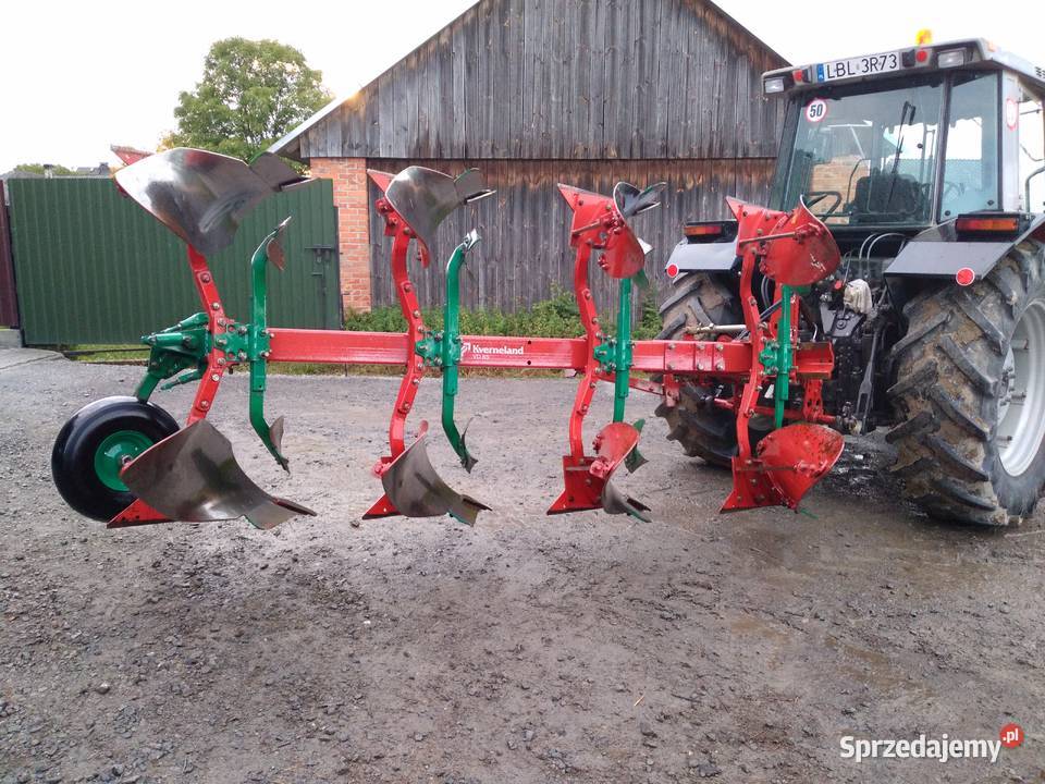 Pług kverneland vd 85 4 skibowy obrotowy Aleksandrów
