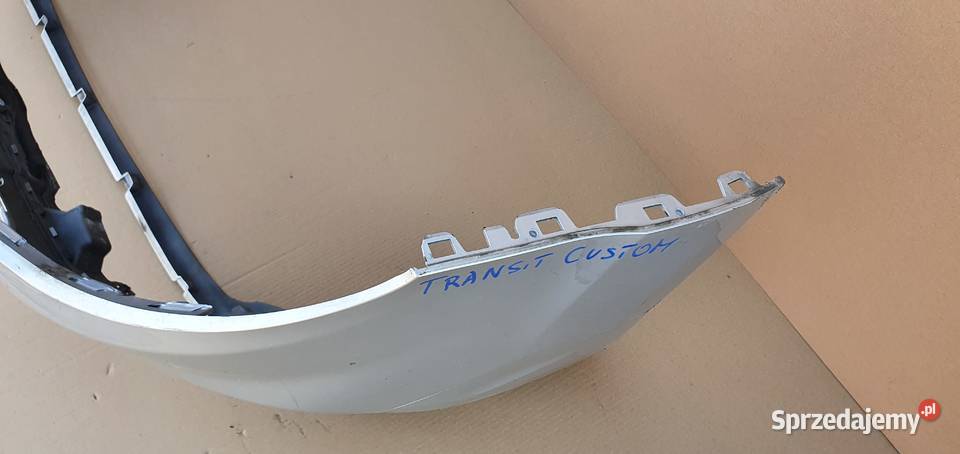 FORD TRANSIT CUSTOM ZDERZAK PRZÓD PRZEDNI PDC