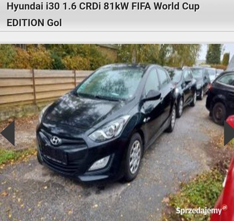 Hyundai i30 16 diesel nieuszkodzony i30 Jelcz-Laskowice