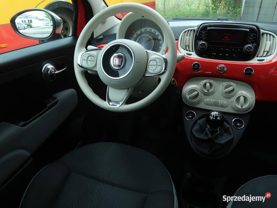 Fiat 500 12 czerwony Bielany Wrocławskie