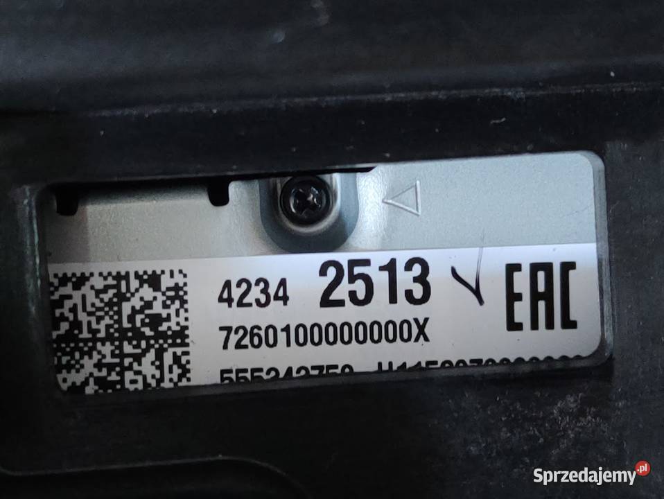 Panel Ekran Wyświetlacz Radia Opel Karl 42342513 Pleszew