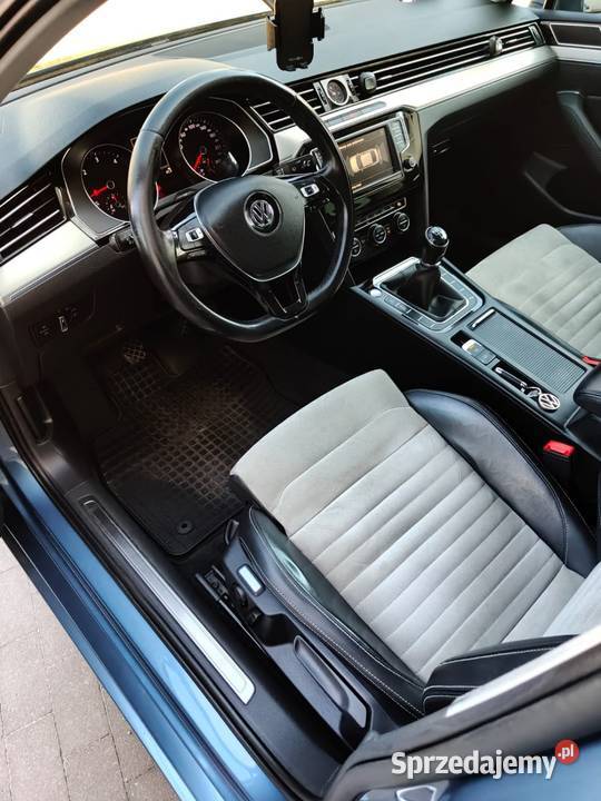 Volkswagen PassatHighlineRadarHak niebieski Passat Kutno sprzedam