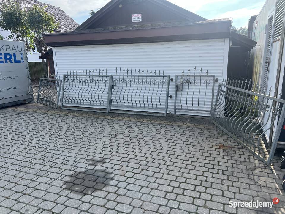 Brama furtka i przęsła OCYNK ciężkie 9 metrów sprzedam