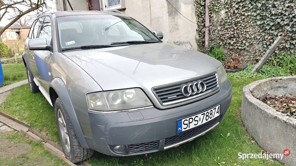 Audi A6 Allroad C5 25TDI V6 Quattro Tiptronic elektryczne lusterka opolskie Ostrożnica