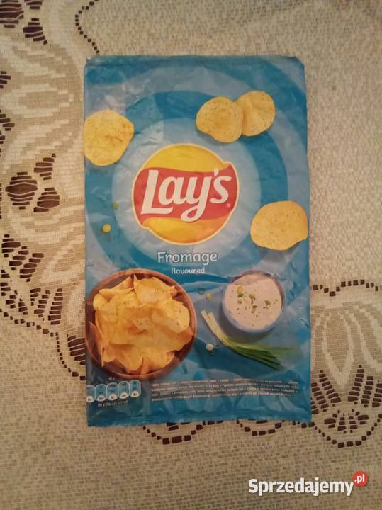 Puste opakowanie chipsach lays bez nadrukowanej Pozostałe Warszawa
