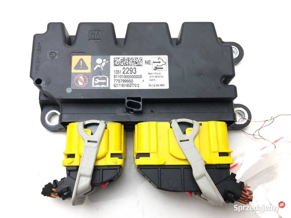 SENSOR AIRBAG OPEL ADAM 13512293 1219 CZUJNIK osobowe podkarpackie