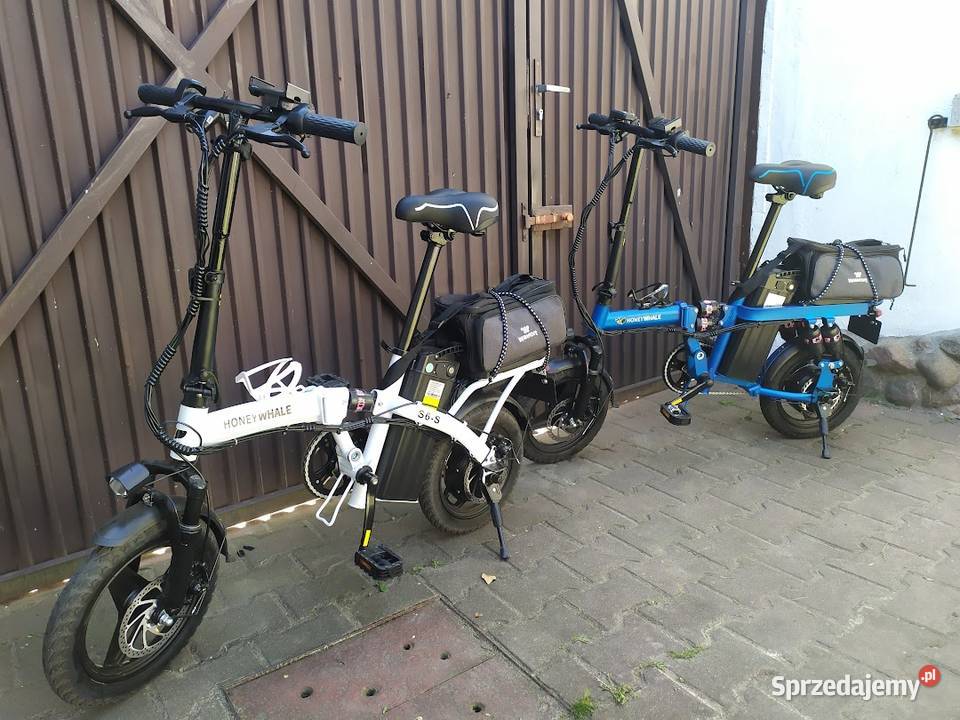 Elektryczne rowerki składane 14 honey whale lubuskie sprzedam