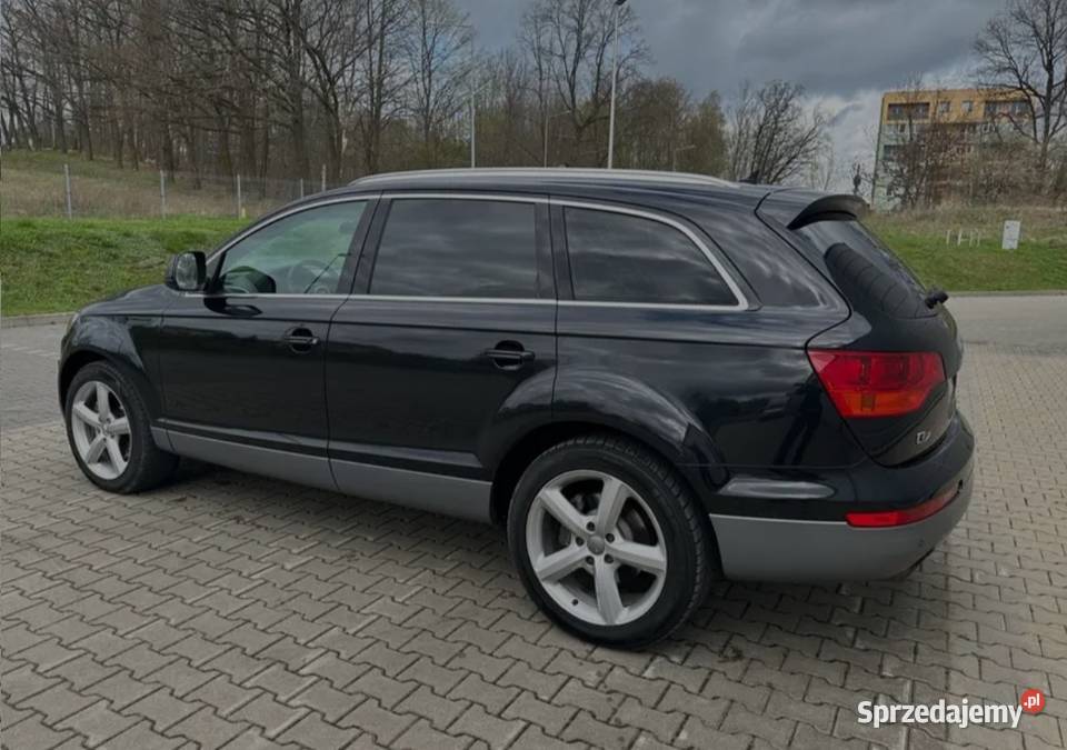 Audi Q7 30TDi 2007r LED Navi kamera prywatnie lakier metallic Motoryzacja Kętrzyn
