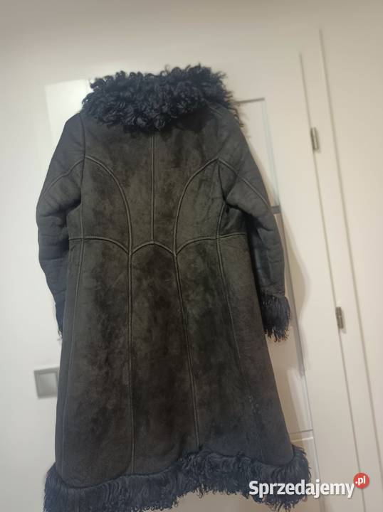 Kożuch damski vintage Skóra naturalna