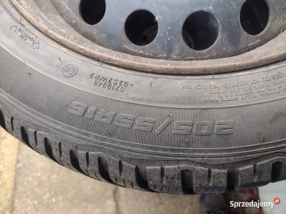 Opony zimowe na felgach stalowych Citroen Aleksandrów Łódzki