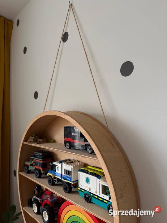 Półka drewniana okrągła 50 Kraków