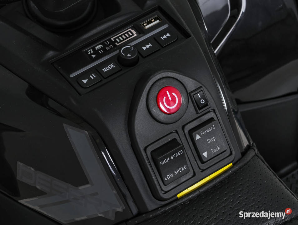 Pojazd Quad ATV Robust 01 Czarny na akumulator Łopuszno