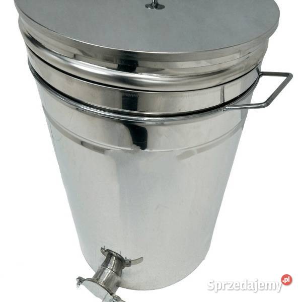 Odstojnik do miodu 35L z sitem stal nierdzewna Posada Jaśliska