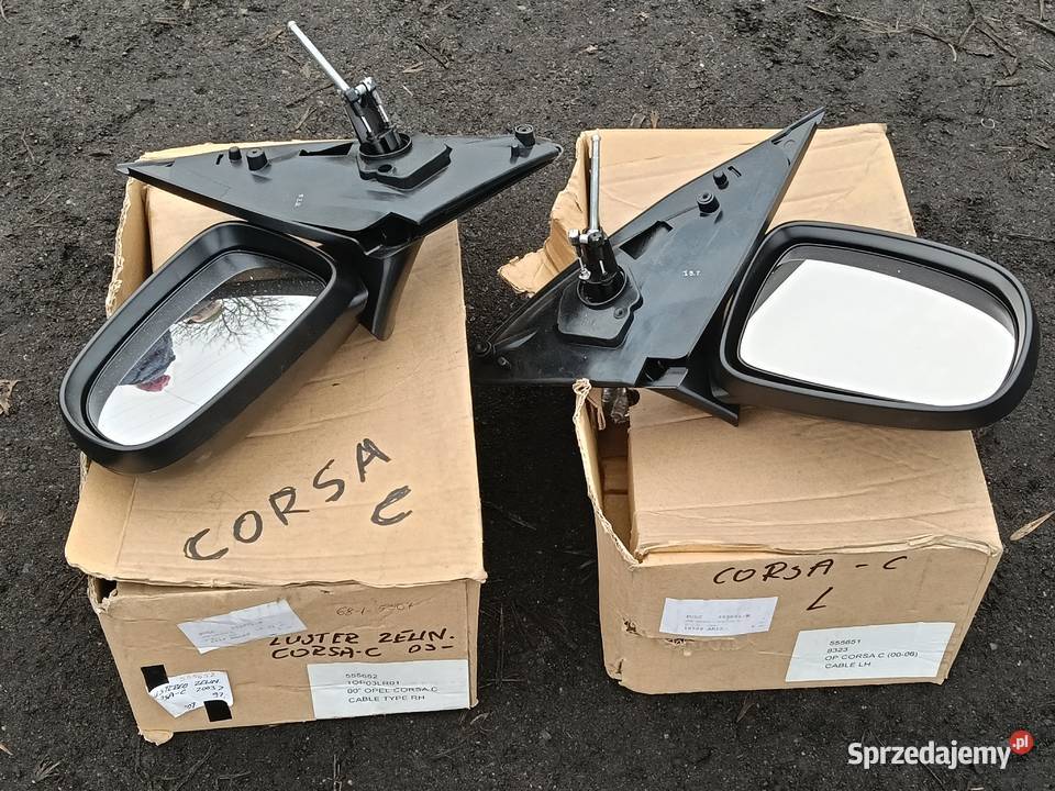 Lusterko zewnętrzne KOMPLET lewe prawe Opel Chorzów