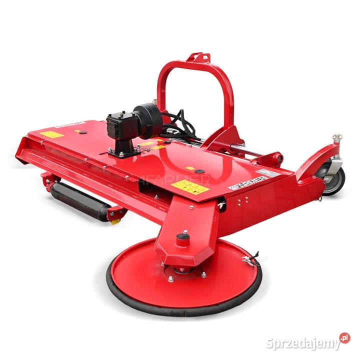 Kosiarka sadownicza z bocznym ramieniem koszącym Tajęcina