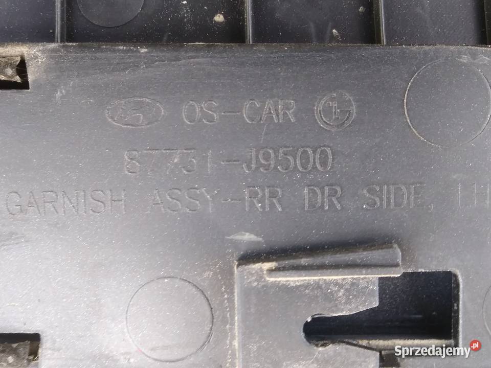 Hyundai Kona 87731J9530 listwa drzwi tylna lewa Dębno