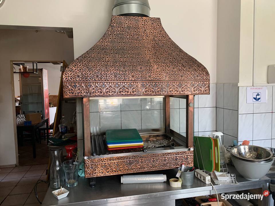grill na węgiel drzewny gastronomiczny Warszawa