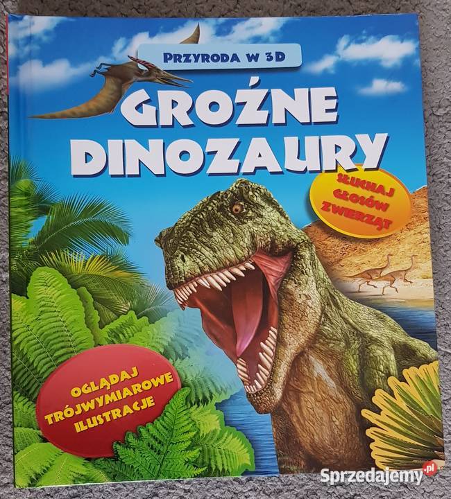 Groźne dinozaury Przyroda w 3D z dźwiękiem Ząbki