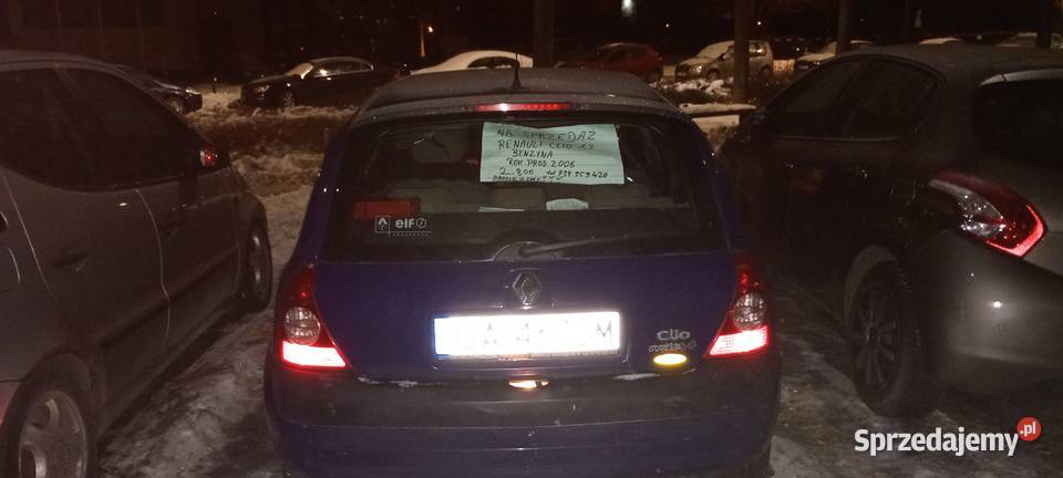 Renault Clio 12 benzyna 2006 1200cm3 Clio Gdańsk sprzedam