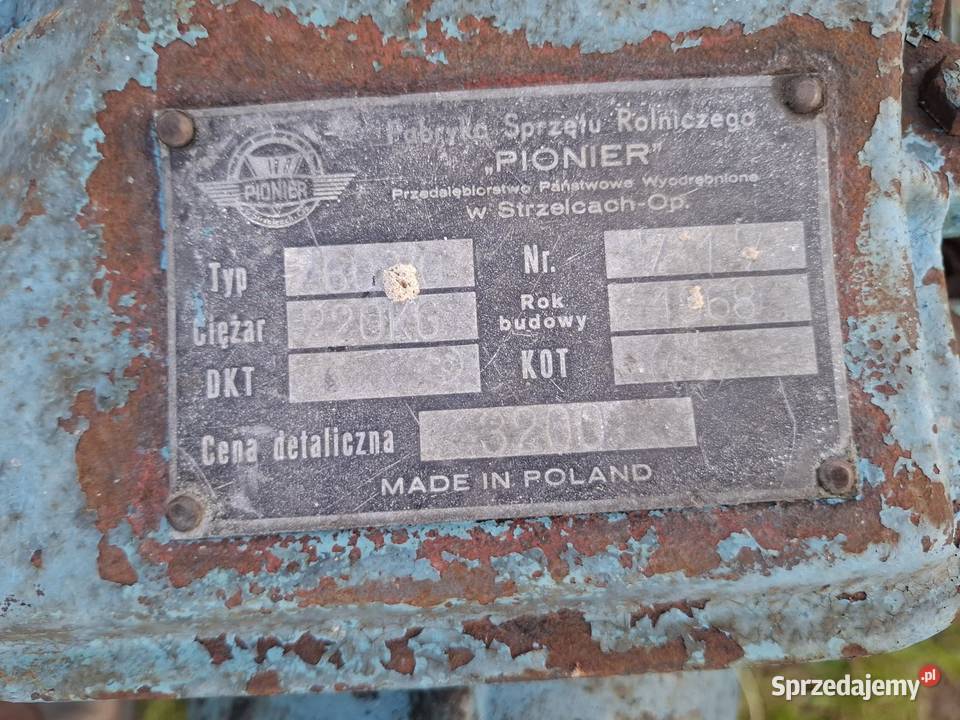 Kopaczka jednorzędowa do ziemniaków Agromet mazowieckie Radom