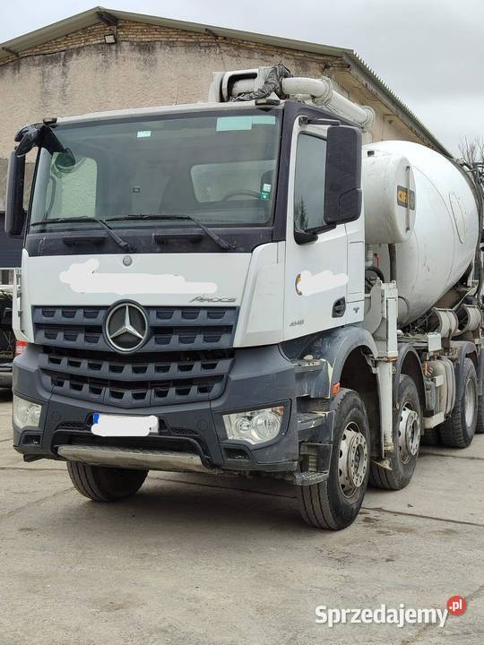 Gruszkopompa Mercedes z zabudową Cifa 28mb śląskie Katowice