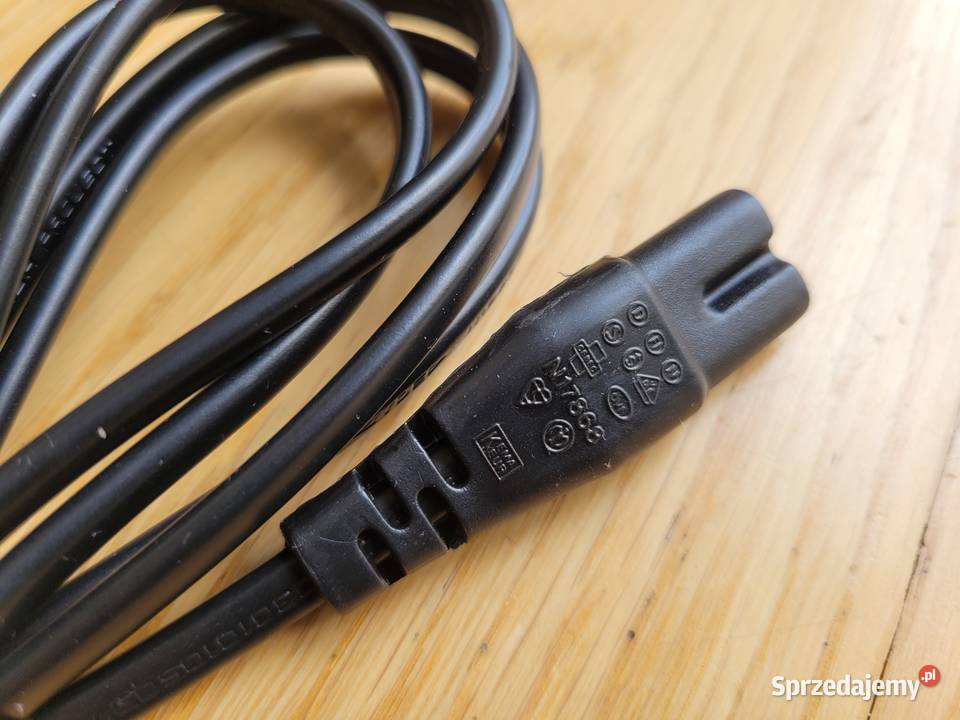 Przewód kabel zasilający z wtyczką G tzw