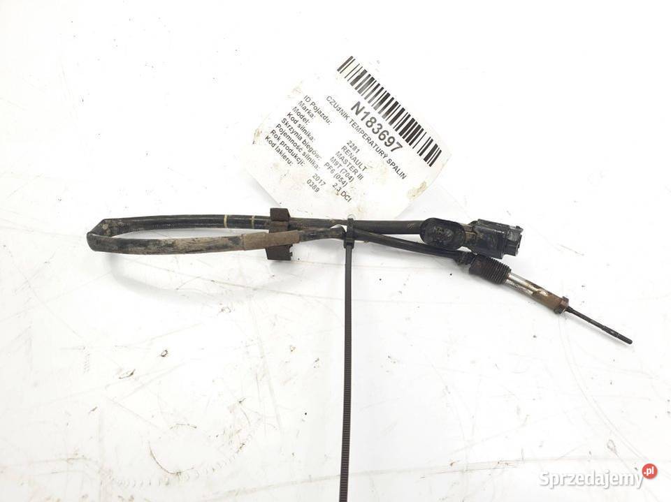 CZUJNIK TEMPERATURY SPALIN RENAULT MASTER III