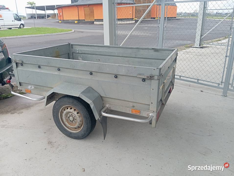 Przyczepka samochodowa lekka dmc 750 Burtowe i plandeki dolnośląskie