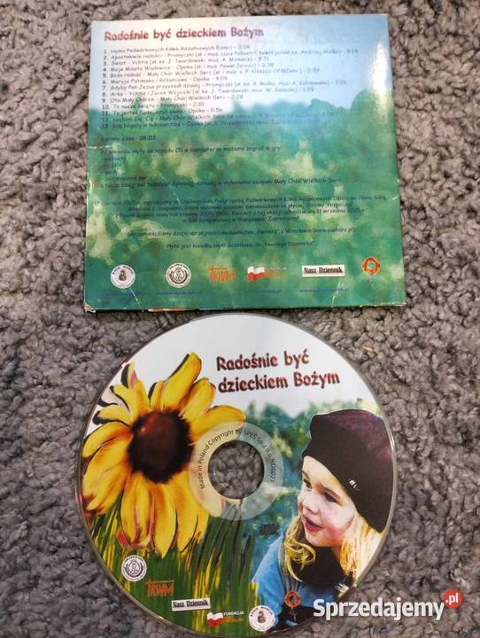 Radośnie być dzieckiem Bożym płyta z muzyką i Nagradowice