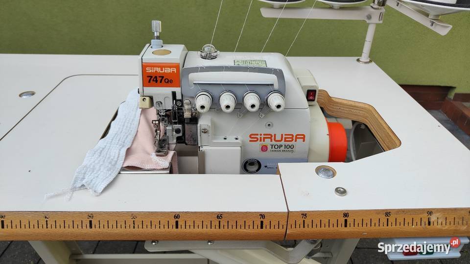 Maszyna krawiecka owerlok SIRUBA wielkopolskie Podrzecze