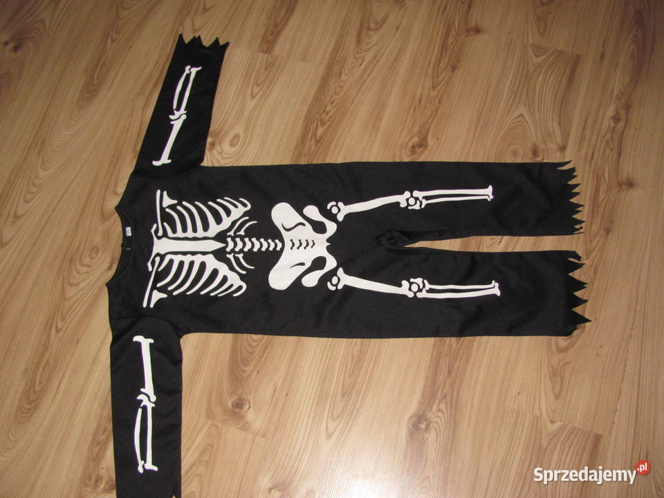 kostium kombinezon szkielet halloween 56 lat Dla Dziecka Zamość